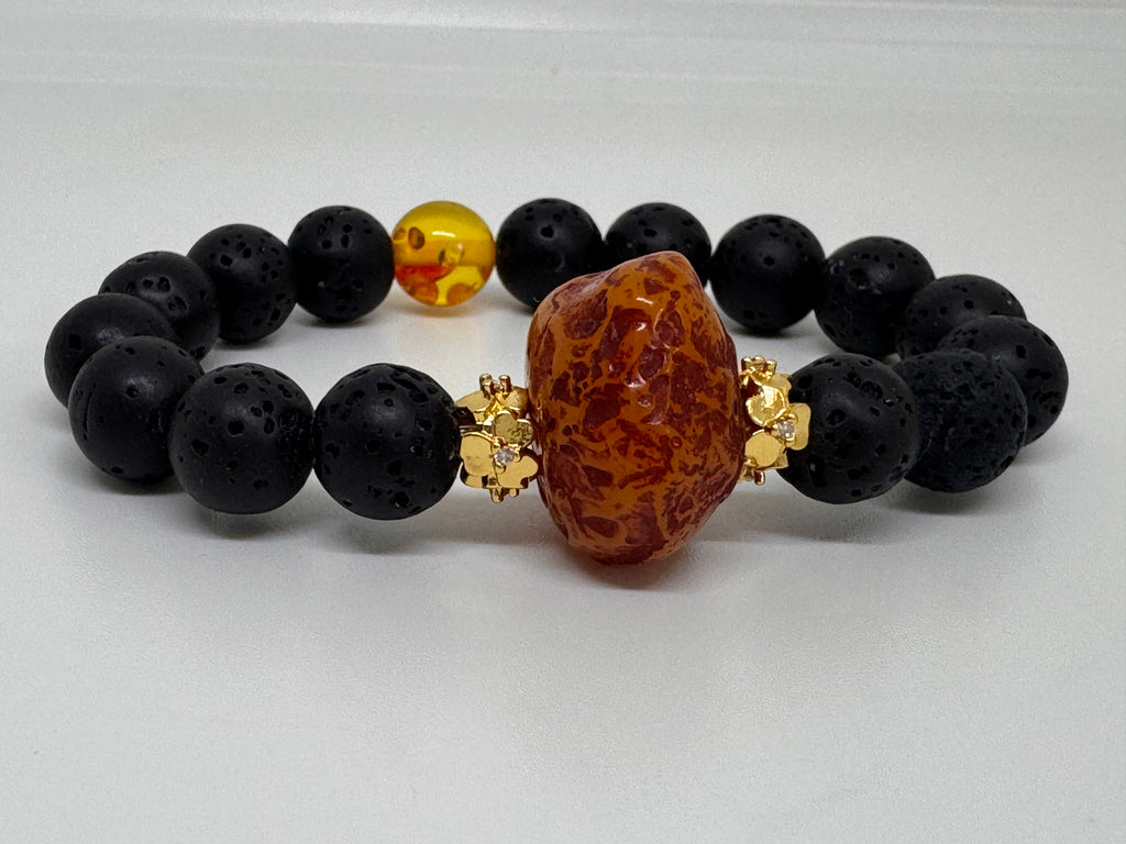 Malkova Golden Fire Intention Bracelet
