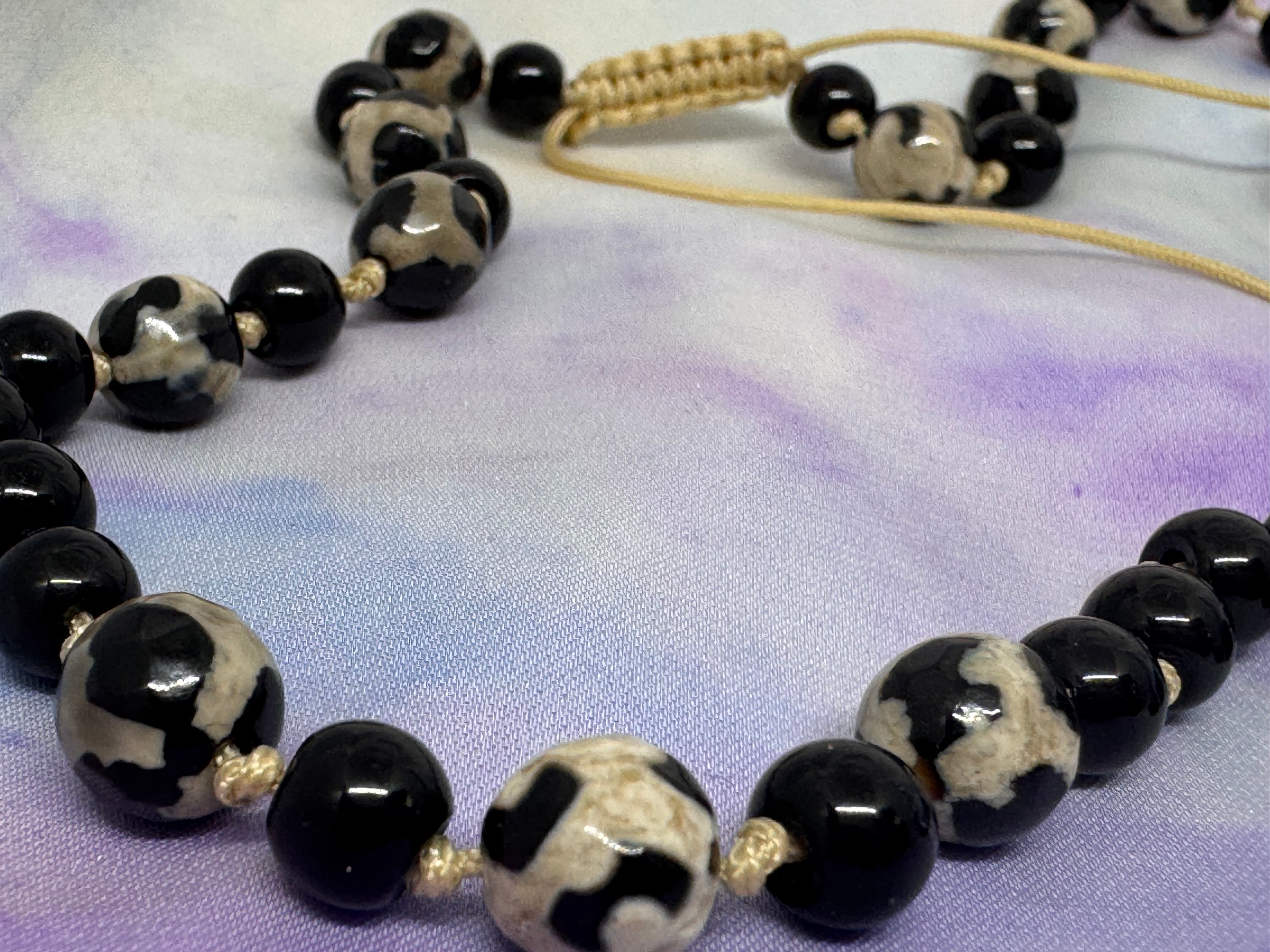 Malkova – Midnight Agate Statement Necklace