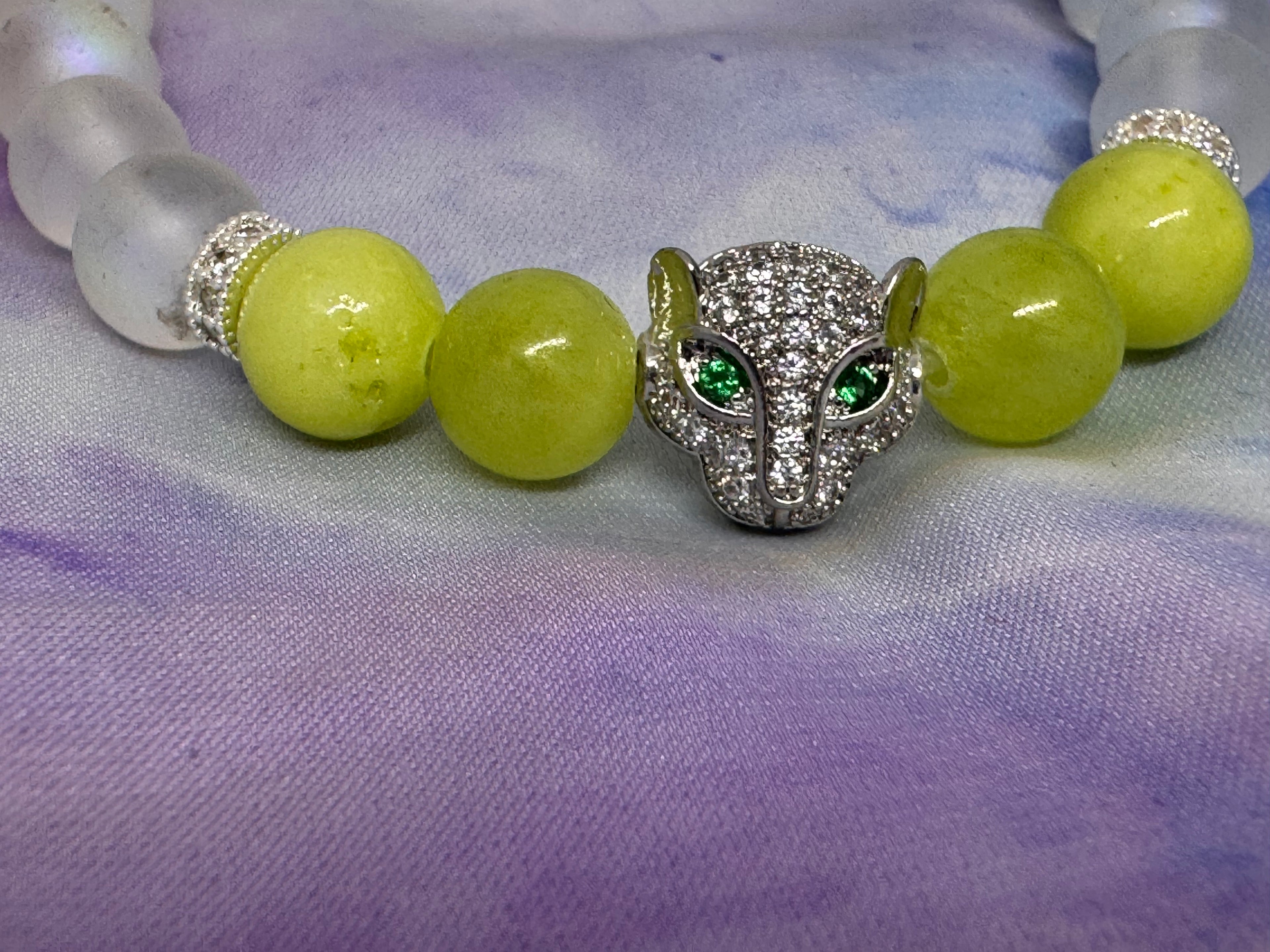 Malkova Emerald Panther Bracelet