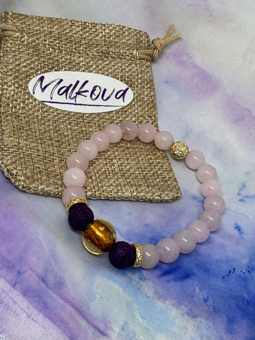 Malkova Lavender Bloom Bracelet