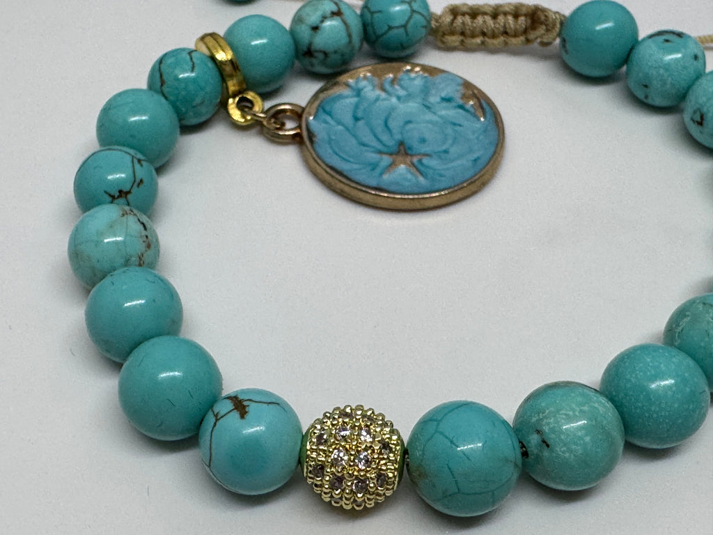 Malkova Turquoise Harmony Intention Bracelet